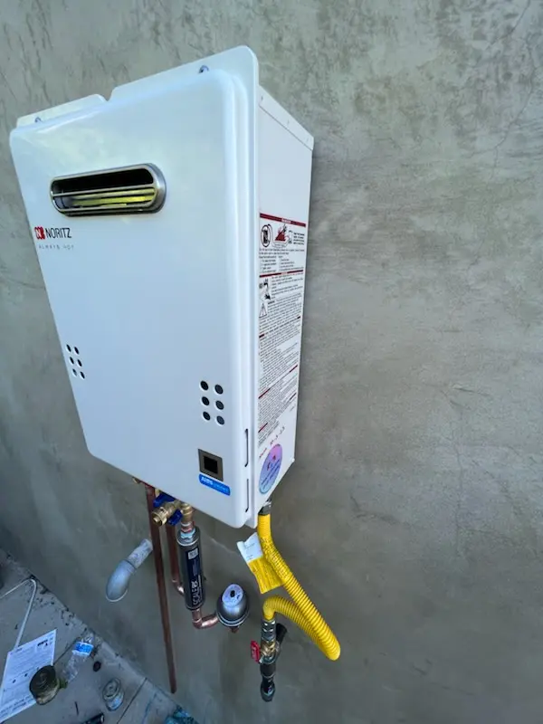 Tankless water heater installation for Lubbock homes